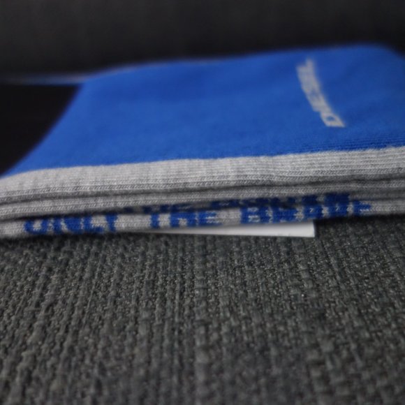 Diesel Only the Brave Royal Blue Made in Italy Socks Size L *New with Tags* - Picture 8 of 12